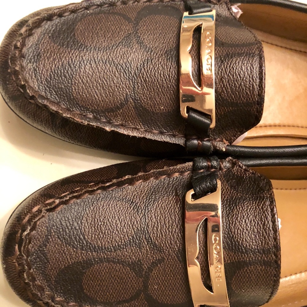 Authentic Coach Loafer- Coffee Brown